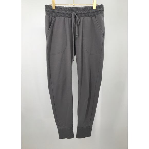 Free People Gray Track Pants - Picture 2 of 8